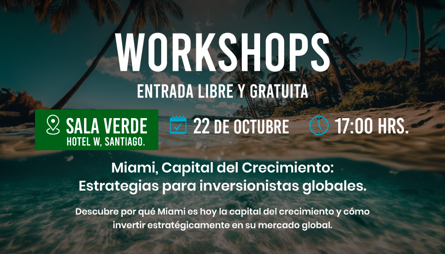 Propiedades-US participará en la Expo Real Estate Chile 2025 con charla abierta sobre inversión inmobiliaria internacional